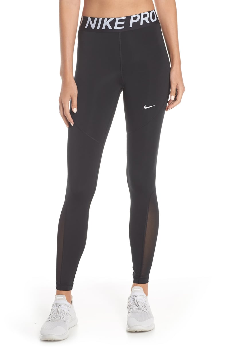 Nike Pro Mesh Logo Tights