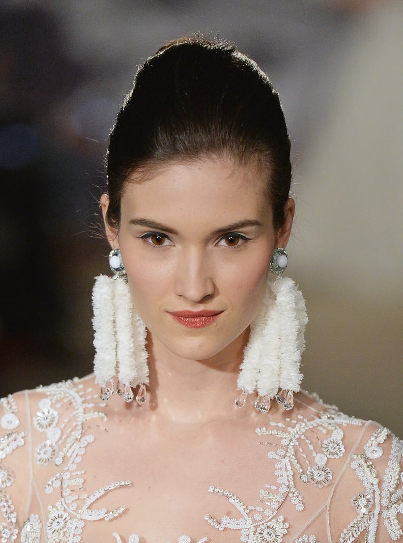 Wedding Hair and Makeup at Bridal Fashion Week Spring 2015 | POPSUGAR ...