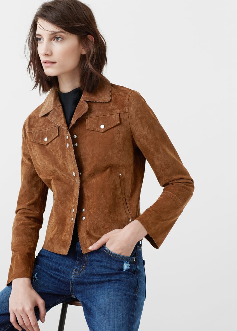 Mango Outlet Suede Jacket