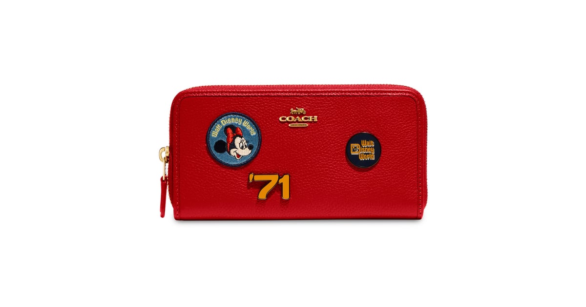 A Leather Wallet Walt Disney World Wallet by Coach Best New Arrivals
