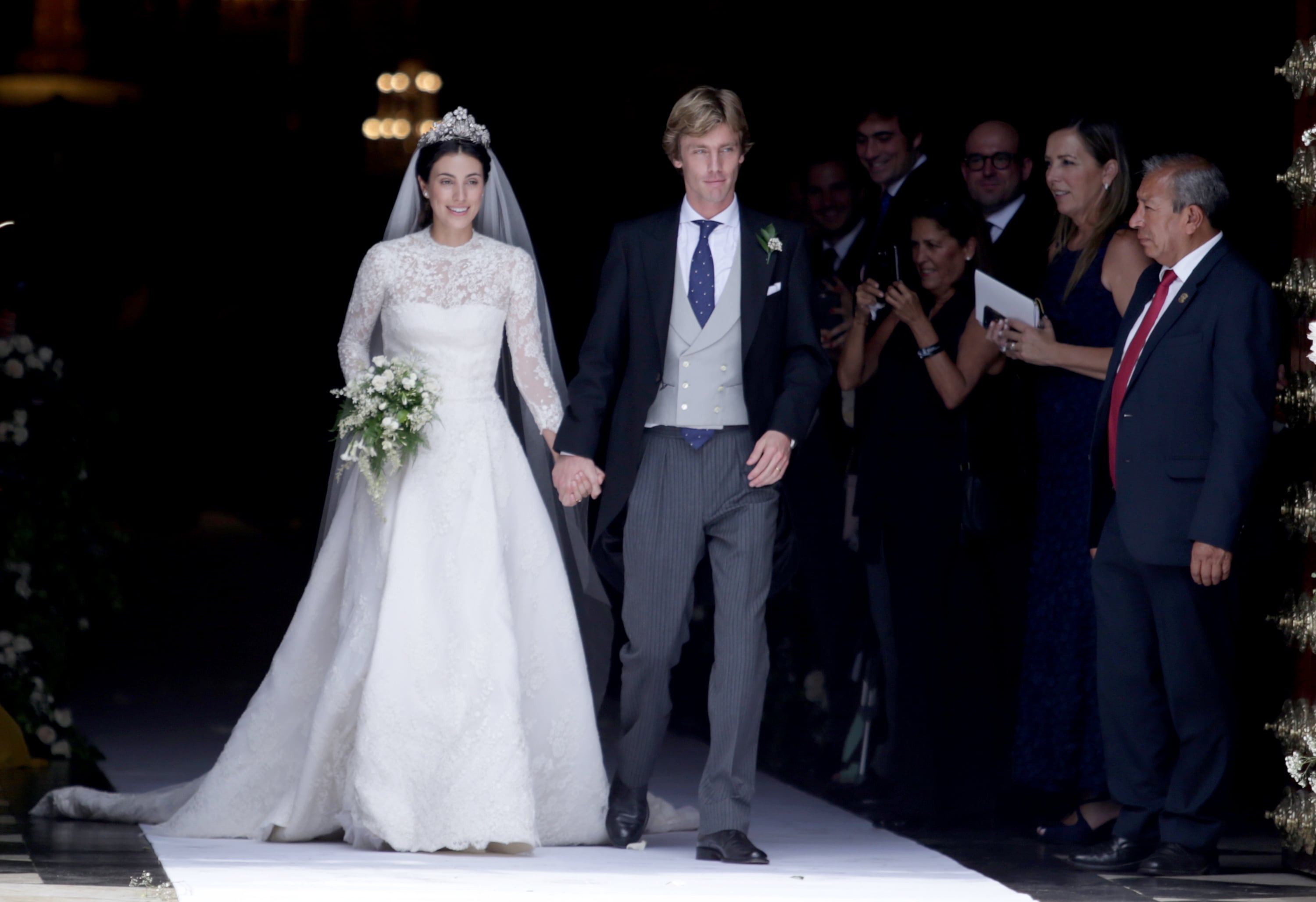 Alessandra de Osma s Wedding Dress POPSUGAR Fashion