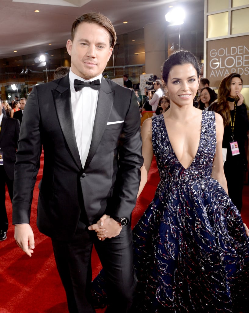 The held hands while arriving at the Golden Globes in 2016.