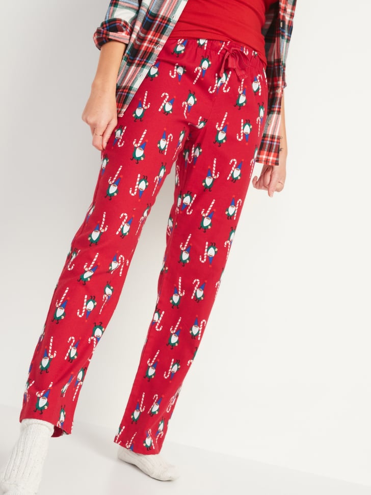 Patterned Flannel Pajama Pants