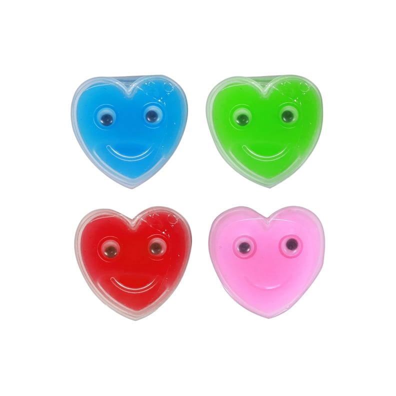 16ct Valentine's Day Heart Putty Party Favors