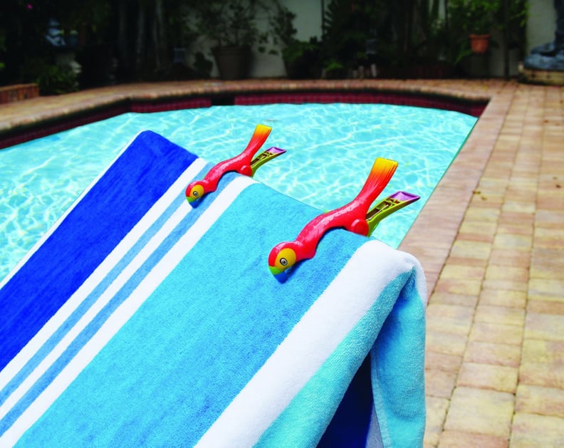 Parrot Beach Towel Holders