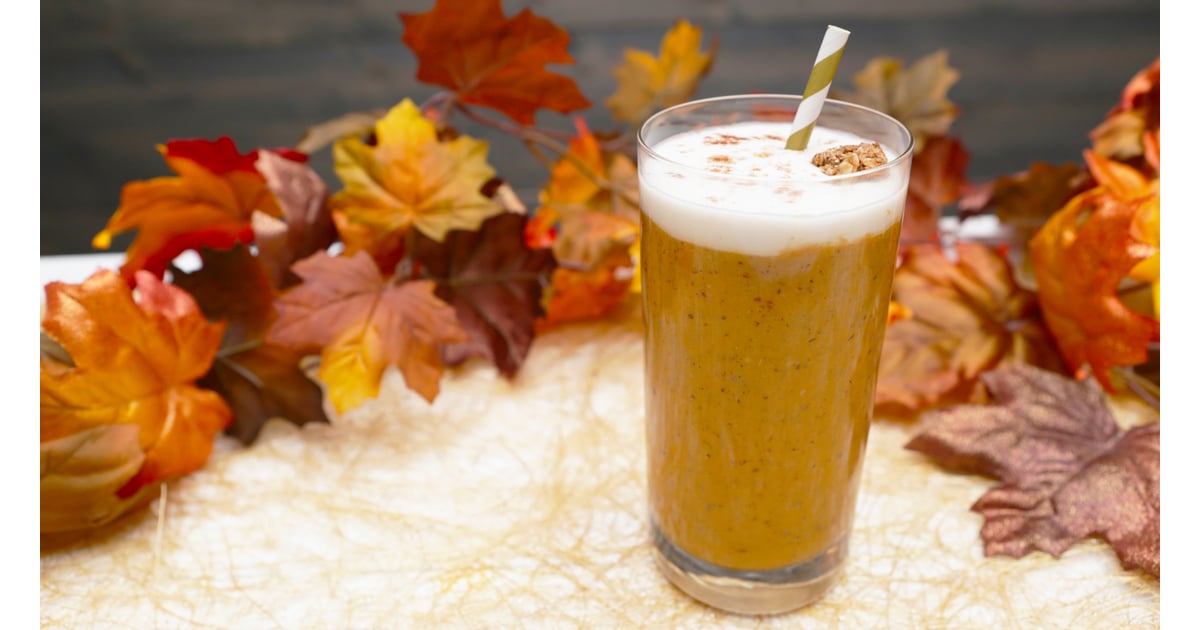 DairyFree Pumpkin Smoothie Recipe POPSUGAR Fitness