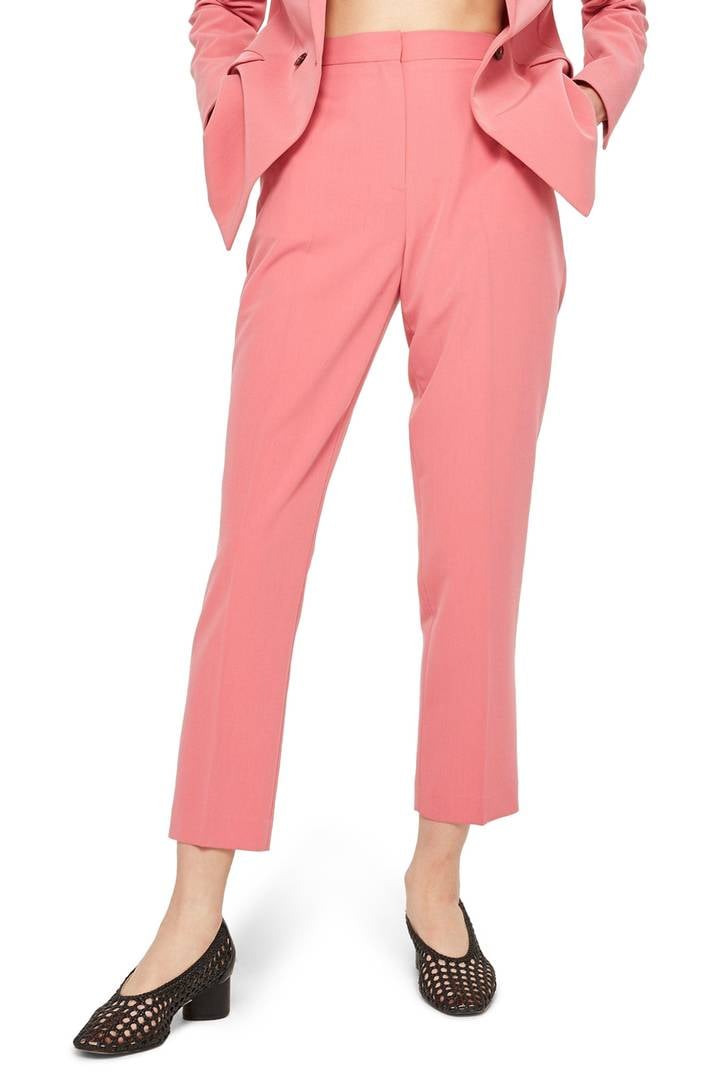 Topshop Cropped Suit Trousers