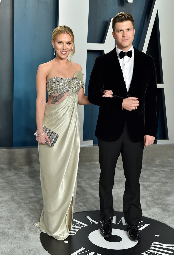 Scarlett Johansson's Dress at Vanity Fair Oscars Afterparty