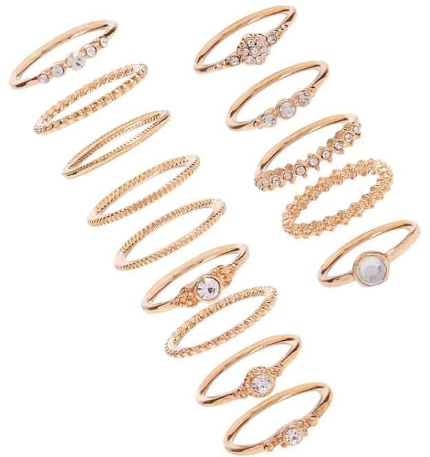 Forever 21 Assorted Stackable Ring Set
