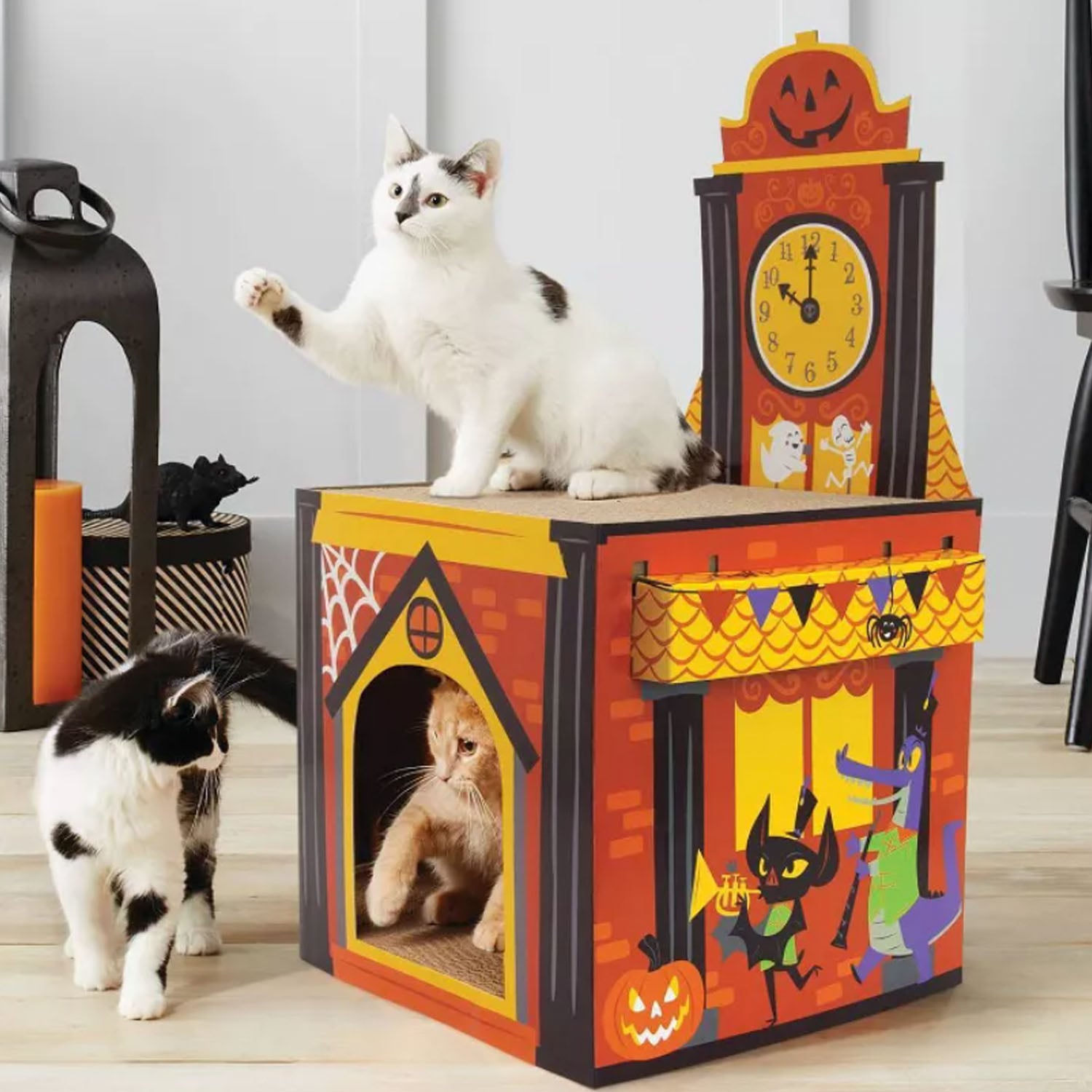 Target Is Selling Haunted House Cat Scratchers So They Can Get In On All  The Spooky Fun