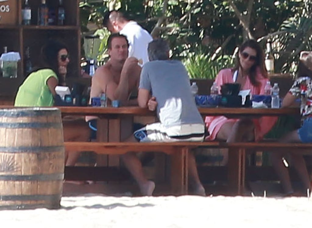 George Clooney and Amal Alamuddin in Mexico