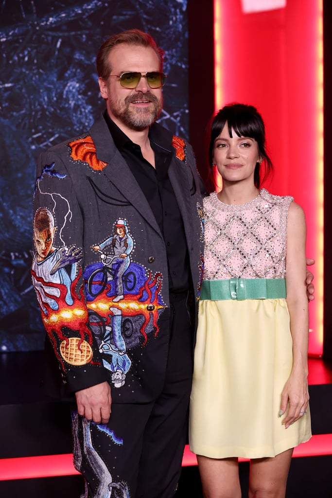 May 2022: Lily Allen and David Harbour Hit the “Stranger Things 4" Premiere