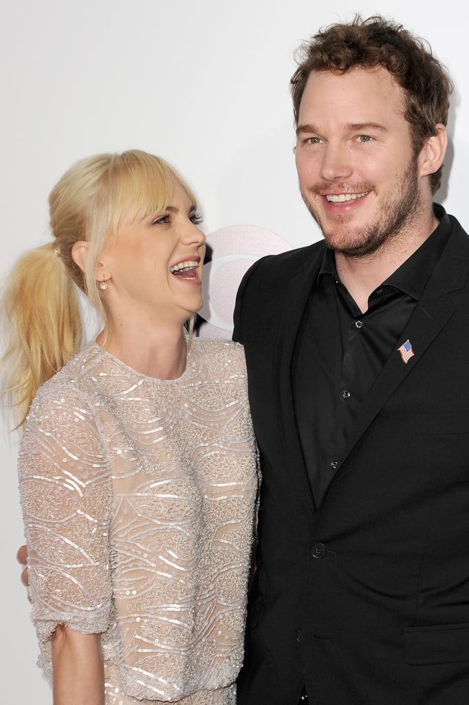 Anna and Chris shared a laugh at the 2014 People's Choice Awards in LA.