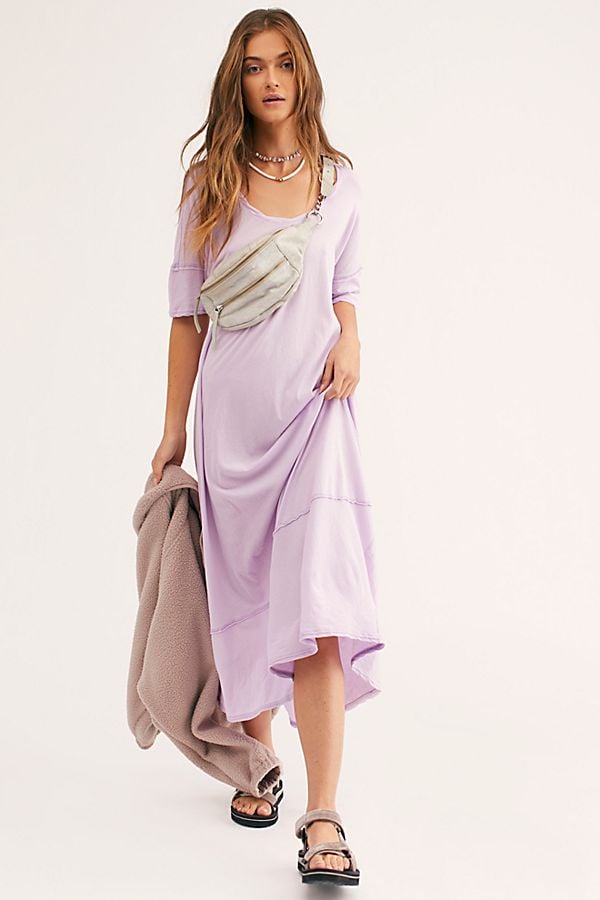 Free People Pebble Beach Maxi T-Shirt Dress