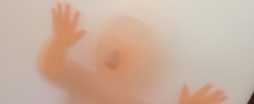 Mom's Photo of Toddler Trying to Get Into the Bathroom