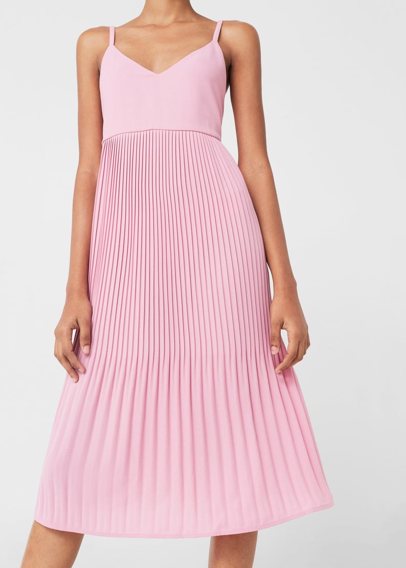 Mango Pleated Dress