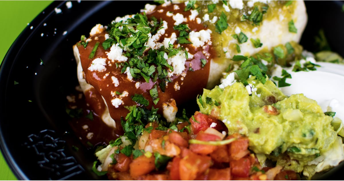 Moe's Christmas Burrito POPSUGAR Food