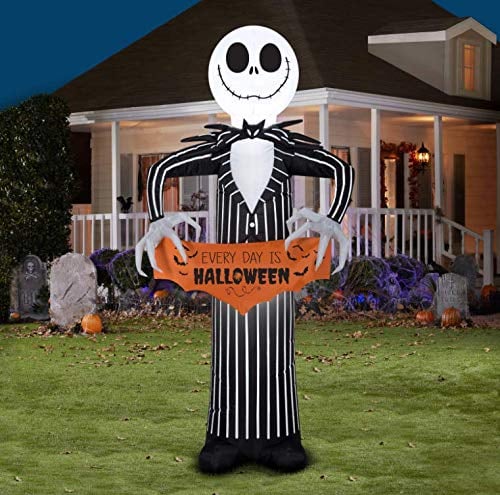 Disney Jack Skellington Airblown Inflatable Every Day Is Halloween