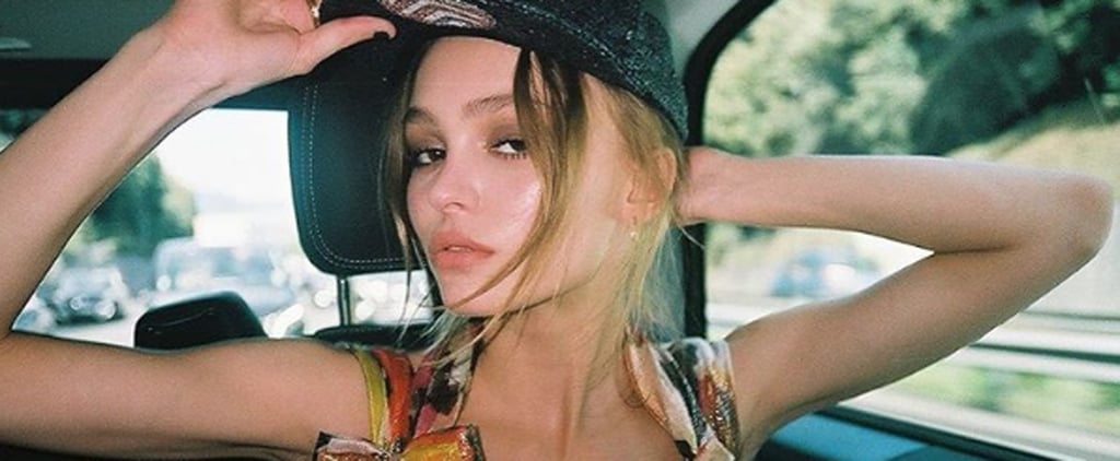 Lily-Rose Depp Chanel Sunglasses and Soffe Shorts July 2016
