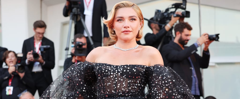 Florence Pugh's Sheer Dress Brings Drama to the "Don't Worry Darling" Red Carpet