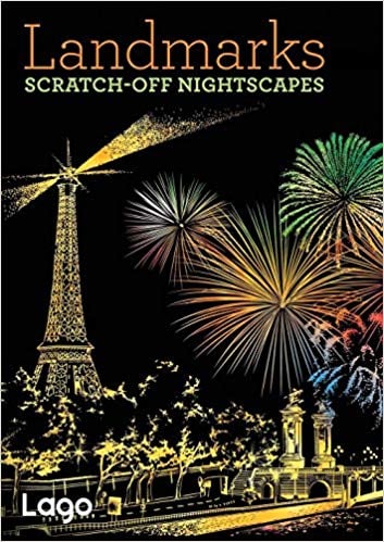 Landmarks Scratch-Off Nightscapes | Scratch-Off Art For Adults