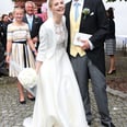 This German Bride's Sheer Wedding Gown Is Royal Approved Thanks to 1 Small Detail