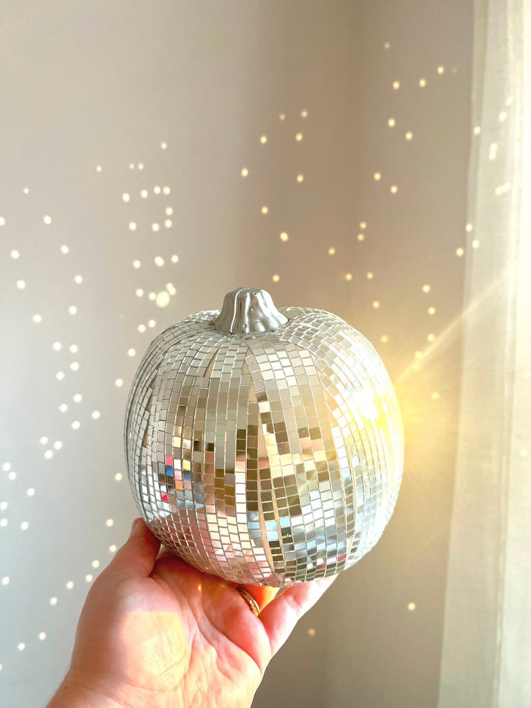 Disco-Ball Pumpkin