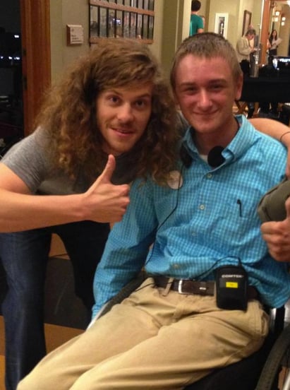 Workaholics Star Blake Anderson Was Also on Set!