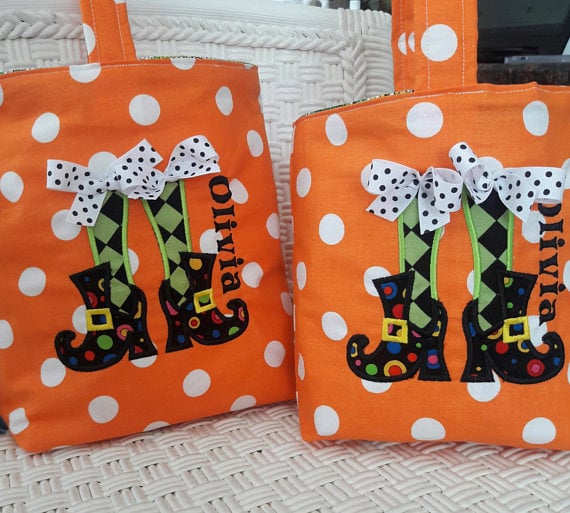 Personalized Witch Tote