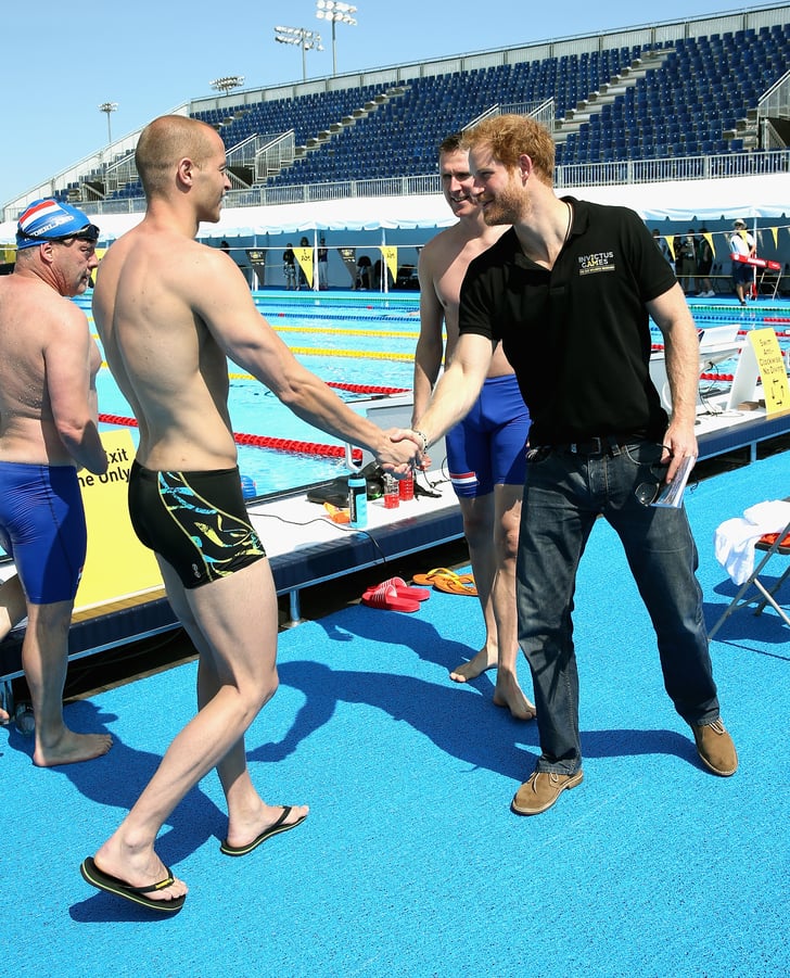 Prince Harry at the Invictus Games in Orlando May 2016 POPSUGAR