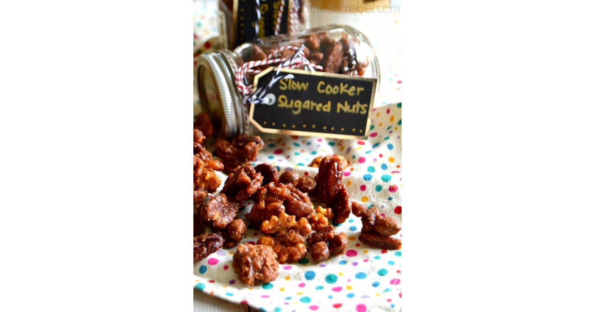 SlowCooker Candied Nuts SlowCooked Dessert Recipes POPSUGAR Food