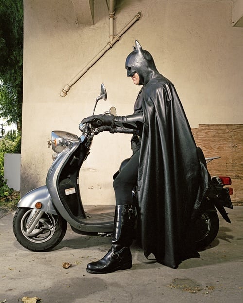 "Batman on Scooter," Gregg Segal