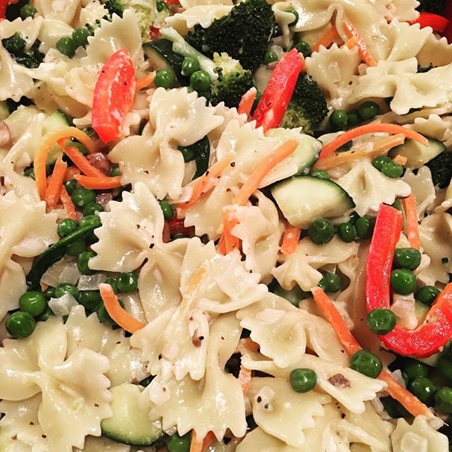 Pasta Primavera Easy Pioneer Woman Recipes POPSUGAR Food Photo 11