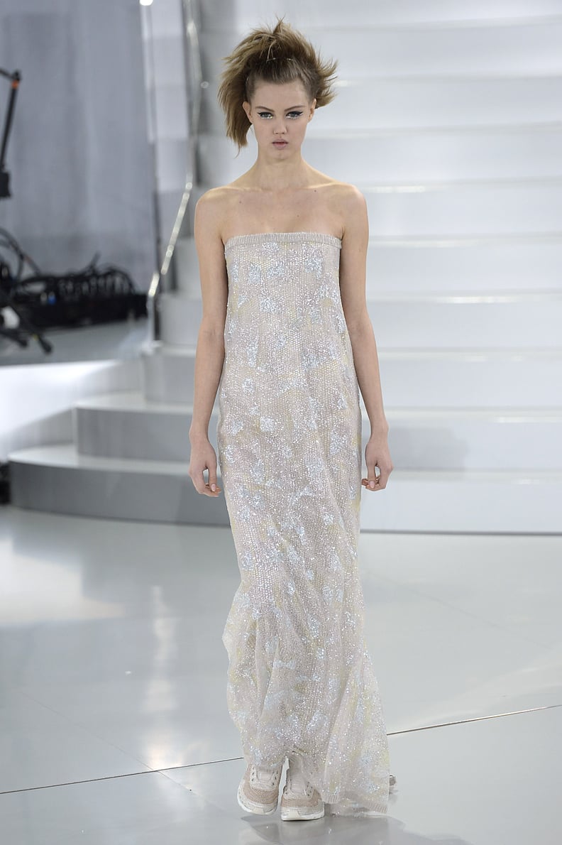 Anne Hathaway: Chanel Haute Couture Spring 2014