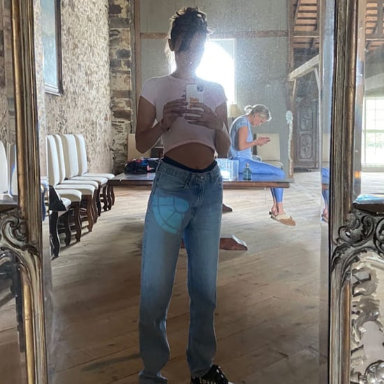 Bella Hadid's Tie-Dye T-Shirt Project on Instagram