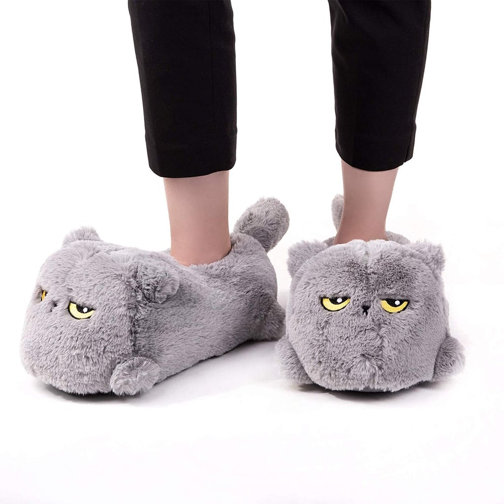 Heated Cat Slippers