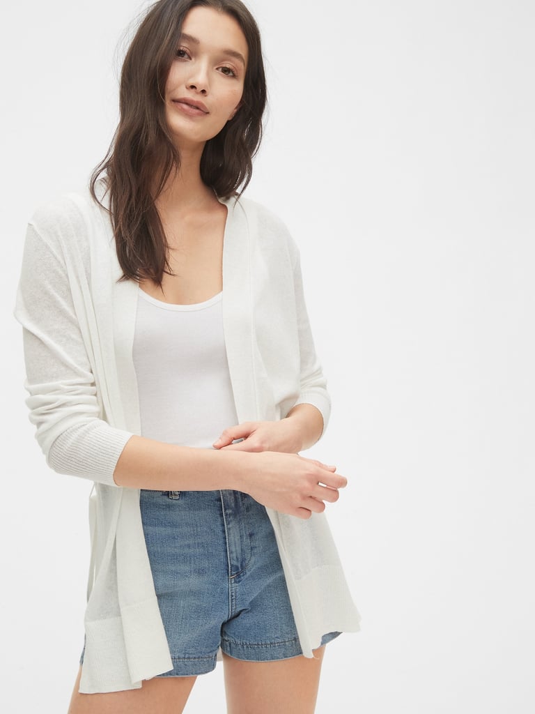 WrapFront Cardigan Best Sweaters From Gap 2020 POPSUGAR Fashion