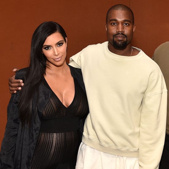 Pregnant Kim Kardashian and Kanye West at LACMA | Photos