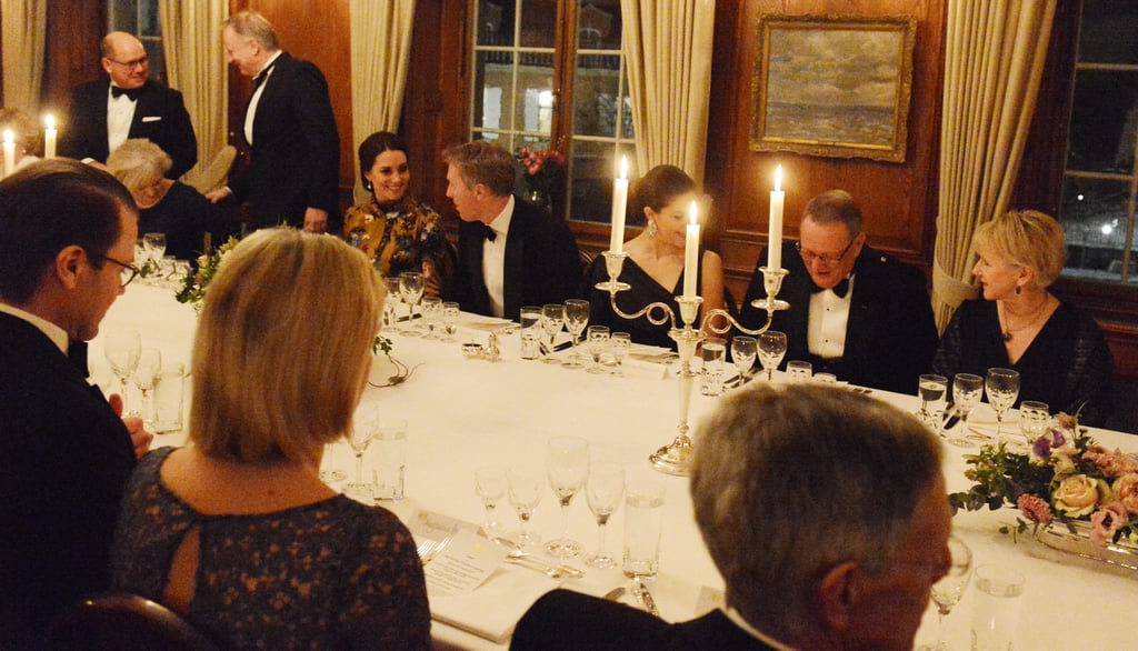 The Duchess of Cambridge and Crown Princess Victoria With British Ambassador David Cairns