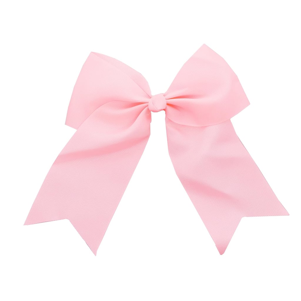 Motique Accessories Store Light Pink Jumbo Bow Clip with Tails