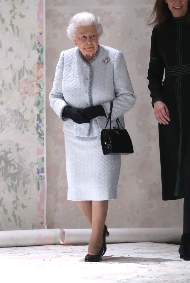 Queen Elizabeth II at Fashion Week
