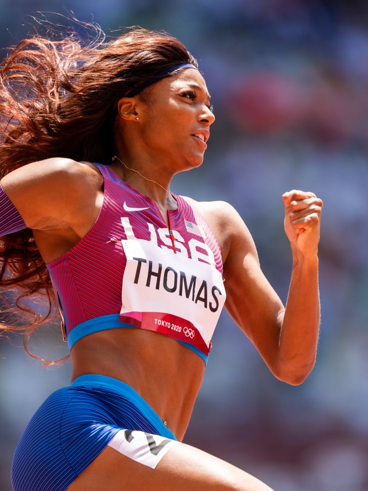 Gabby Thomas Advances to 200m Final at 2021 Olympics | POPSUGAR Fitness ...