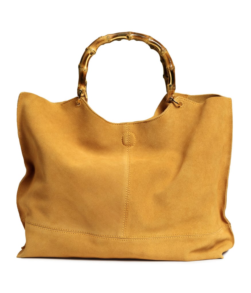 Suede Shopper With Clutch ($129)