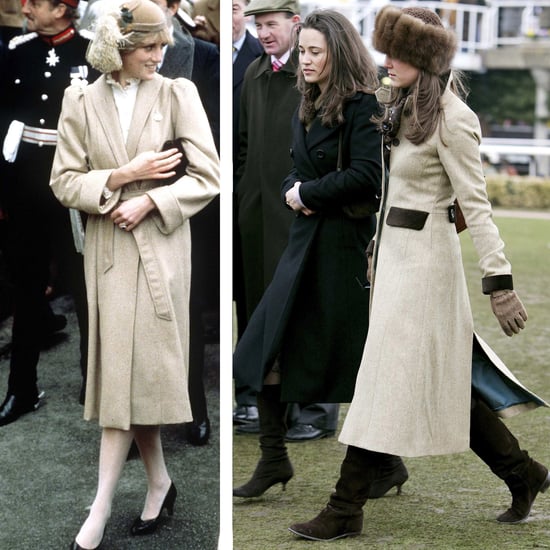 Kate Middleton and Princess Diana's Similar Style