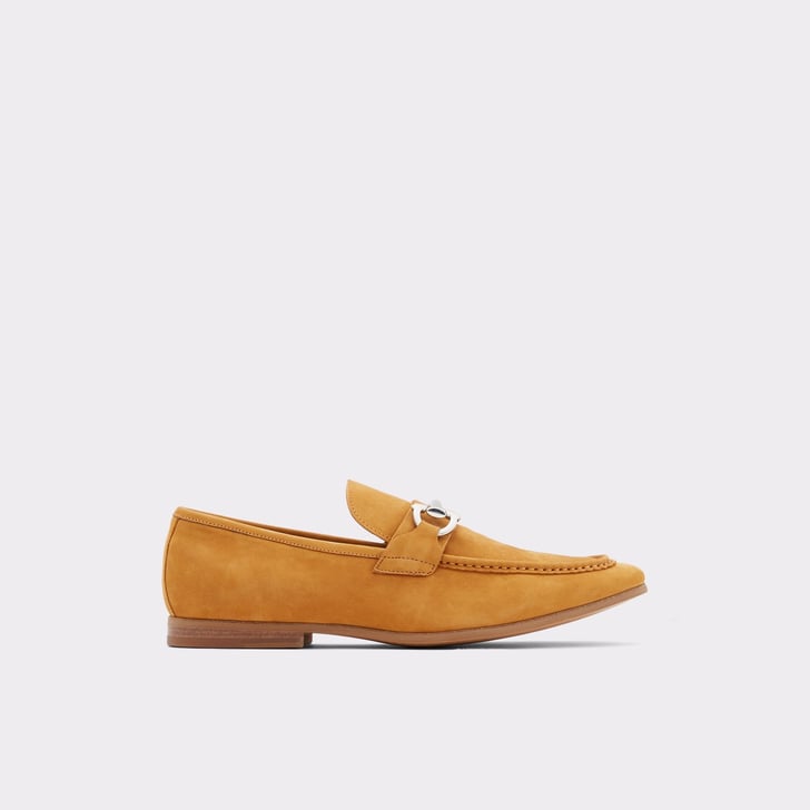 aldo yellow loafers