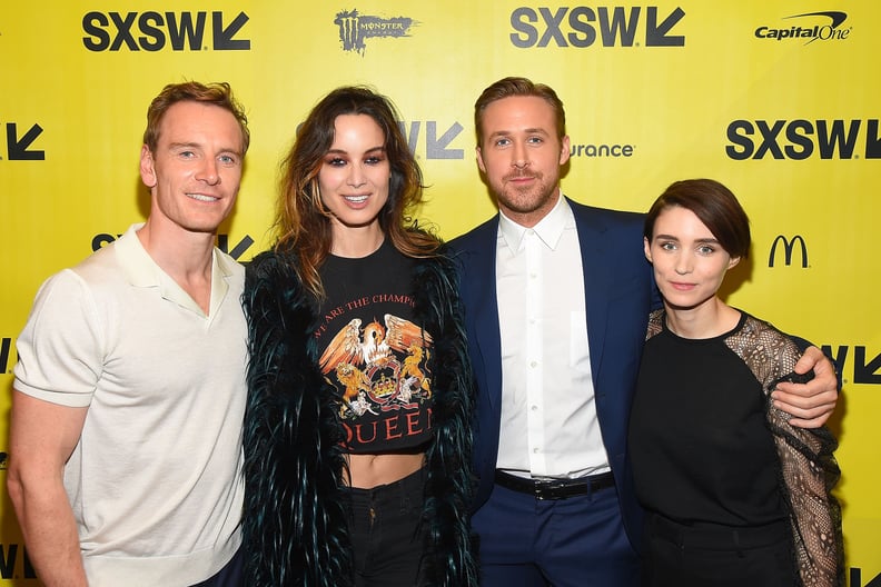 Proof that Ryan Gosling and Michael Fassbender can be in the same room without the universe imploding.