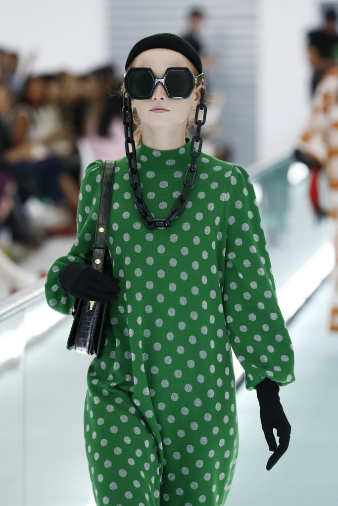 Sunglasses, a Hat, and Gloves on the Gucci Runway at Milan Fashion Week ...