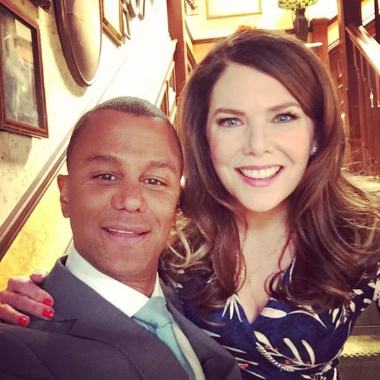 Yanic Truesdale Posts a Photo on the Set of Gilmore Girls