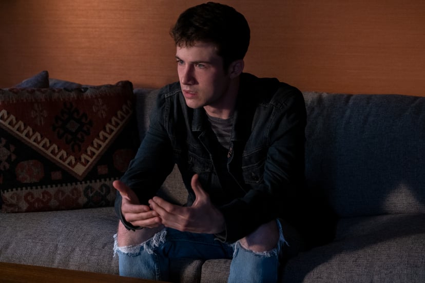 13 REASONS WHY DYLAN MINNETTE as CLAY JENSEN in episode 402 of 13 REASONS WHY  Cr. DAVID MOIR/NETFLIX  2020