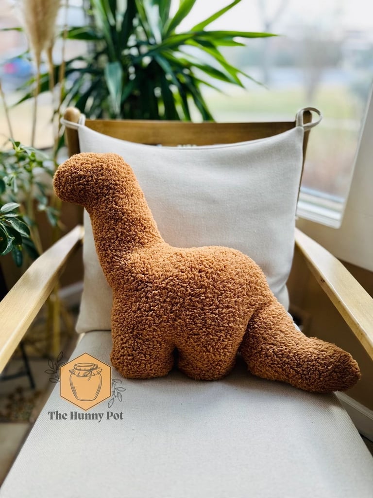 Dino Nugget Pillow Plush
